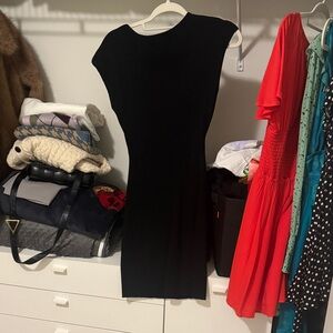 Wilfred Classic Black Mini Dress